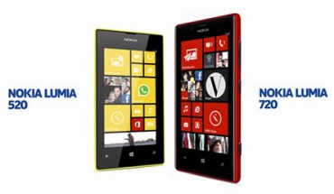 Il Nokia Lumia 720 disponibile all’acquisto su nstore.it a 349 Euro e il Nokia Lumia 520 entra nel catalogo di MediaWorld a 199 Euro