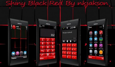 Shiny Black Red by nkjakson