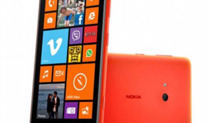 Nokia Lumia 625, avviate le prenotazione su NStore a 299,9 Euro