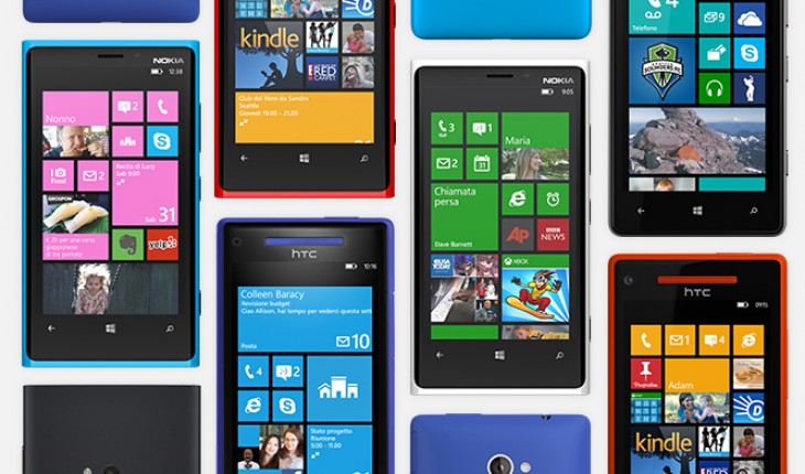 Le quote di mercato di Windows Phone da gennaio 2012 ad oggi in Italia, una tendenza positiva che fa ben sperare