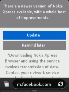 Nokia Xpress browser