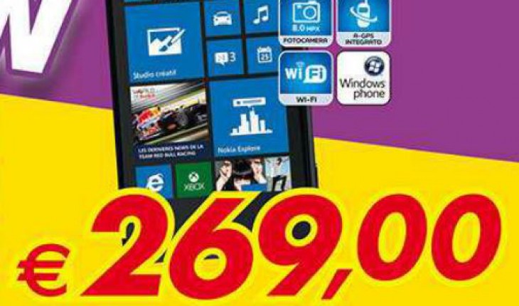 Offerte Auchan: Lumia 920 a 269 Euro, Lumia 720 a 199 Euro e Lumia 520 a 129 Euro