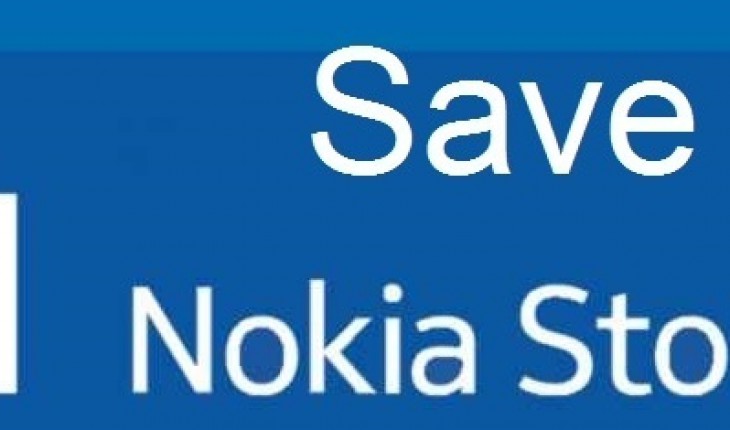 “Save Nokia Store”, una petizione on line chiede a Nokia di tornare sui propri passi