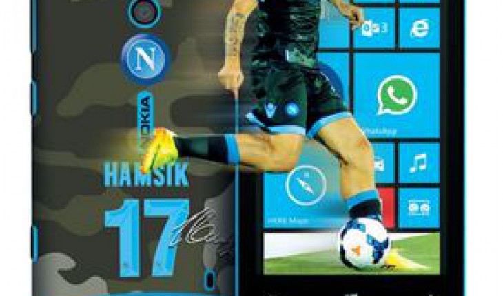 Nokia lancia una versione limitata del Lumia 520 dedicata ai tifosi del Napoli Calcio
