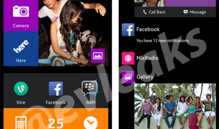 Nokia Normandy, diffusi alcuni screenshot della sua interfaccia utente