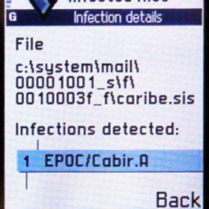 Worm Cabir per Symbian