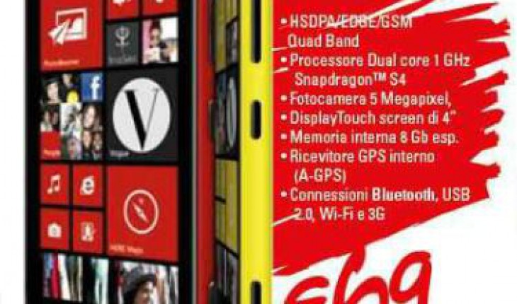 Nokia Lumia 520 a soli 69 Euro presso alcuni negozi Expert della Campania