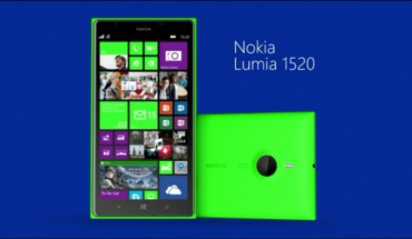 Il Nokia Lumia 1520 si mostra nella nuova colorazione verde in un video teaser