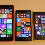 Nokia Lumia 1320, 930 e 920