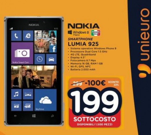 Lumia 925 in offerta