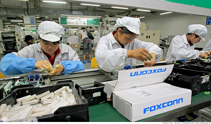 Foxconn licenzia 60 mila lavoratori, saranno rimpiazzati dai robot