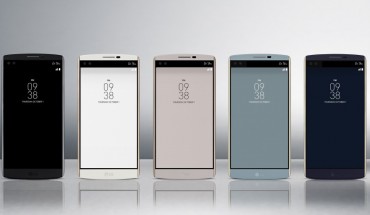 LG presenta V10, phablet con due display e doppia fotocamera frontale