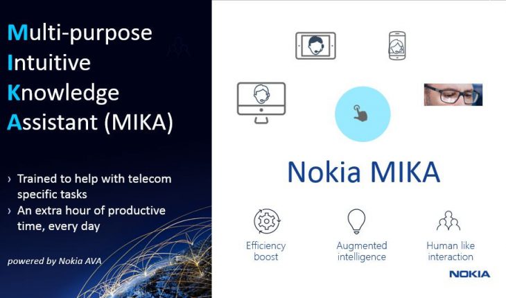 Nokia lancia MIKA, l’assistente digitale su misura per gli operatori di telecomunicazioni