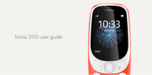 Nokia 3310 User Guide