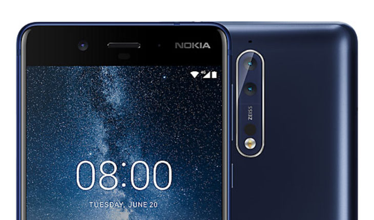 Offerta Amazon: Nokia 8 Plus (6 GB/128 GB) con scocca blu a soli 395 Euro