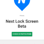 Opzioni Next Lock Screen