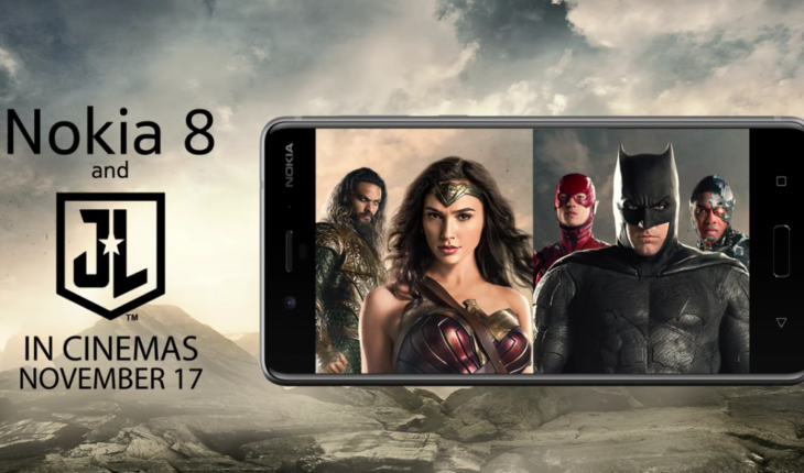 Nokia 8 sponsor di Justice League, il nuovo film sui supereroi nei cinema dal 16 novembre