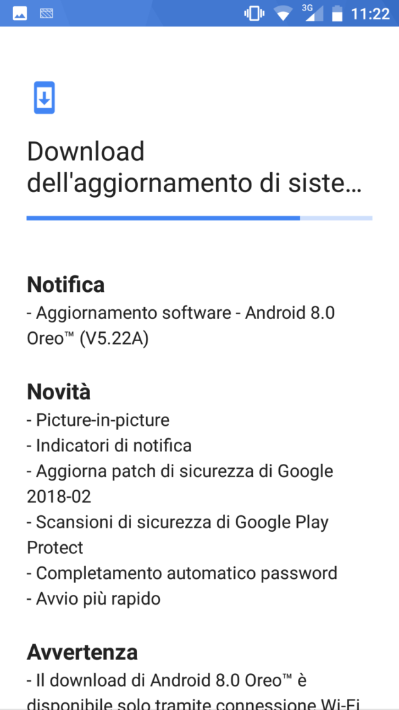 Android 8.0 Oreo Update