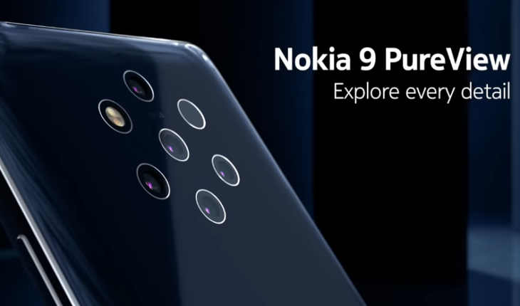 Nokia 9 PureView disponibile su Amazon a 533,24 Euro (+ 6,99 Euro per la spedizione)