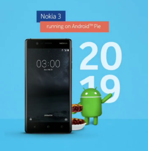Android 9 Pie per Nokia 3