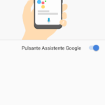 Pulsante Assistente Google
