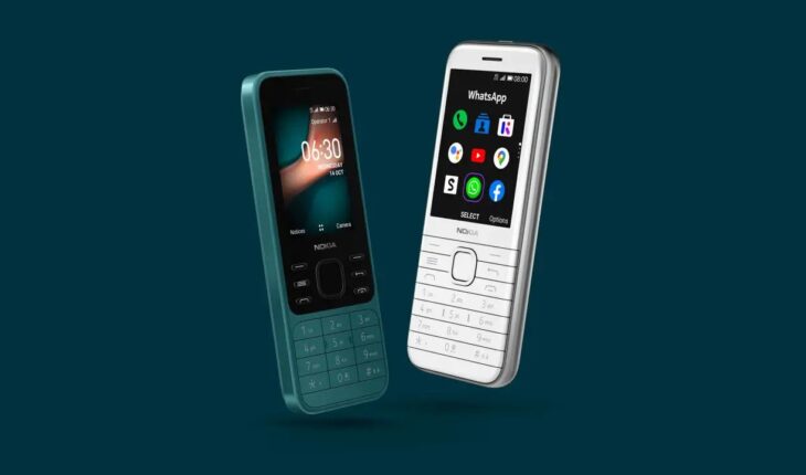 Nokia 6300 (a sinistra) e Nokia 8000 (a destra)